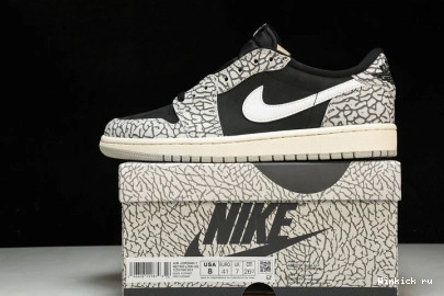 1 Jordan Retro Black Low OG Cement 1031